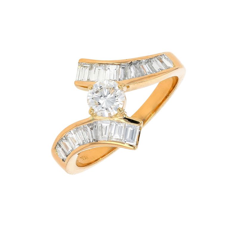 Diamond ring 0.89 carat...