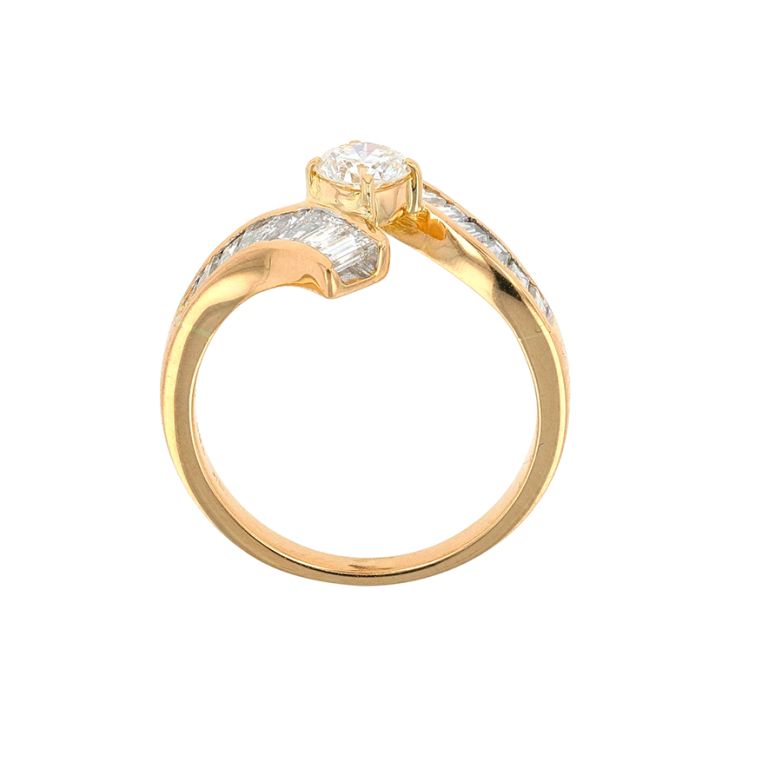 Diamond ring 0.89 carat...