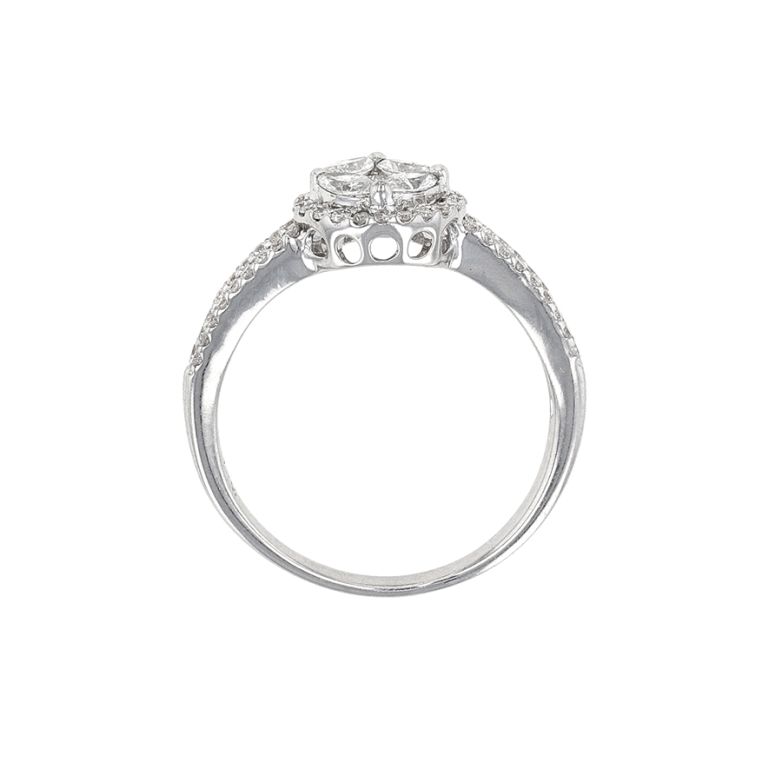 Diamond ring 0.52 carat...