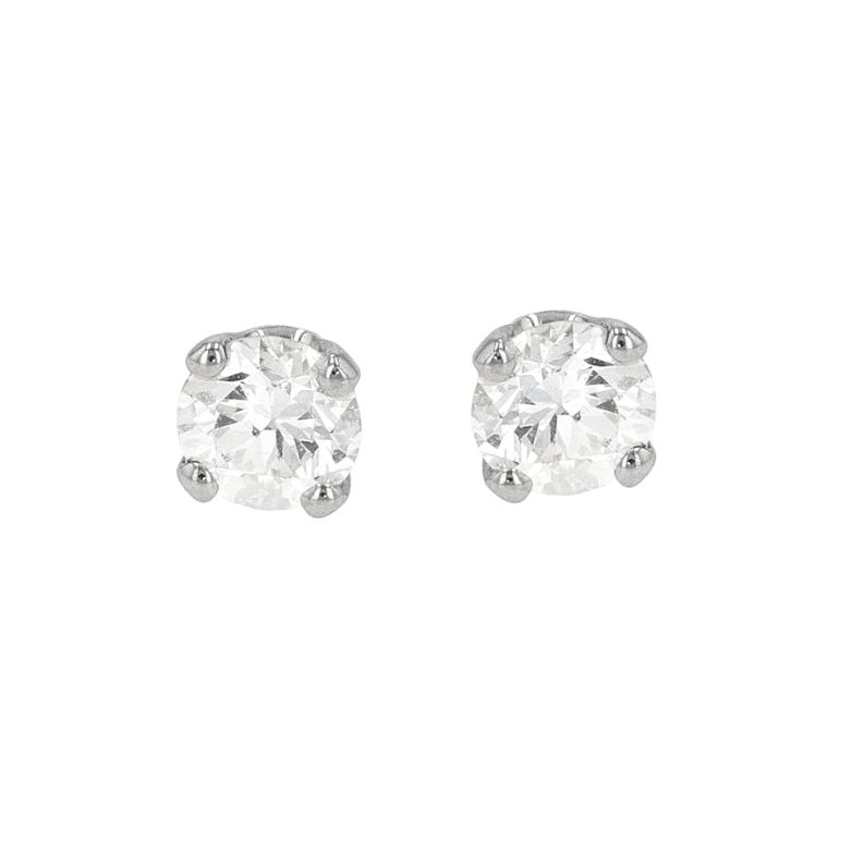 Earrings diamonds 0.31...