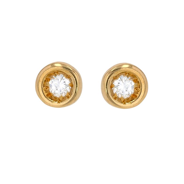 Earrings diamonds 0.10...