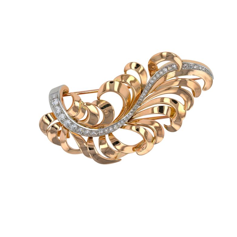 Vintage brooch diamonds...