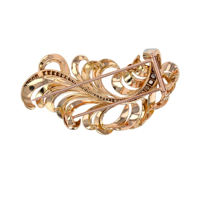 Vintage brooch diamonds...