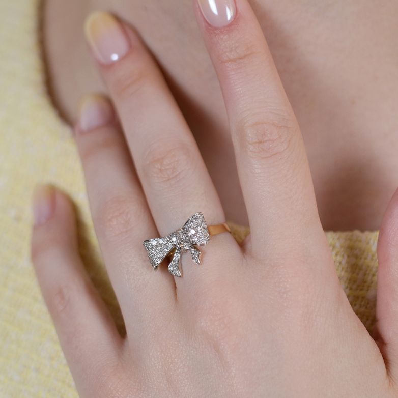Ring knot diamonds 0.615...