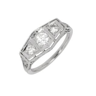 Vintage diamond ring, 0.44...
