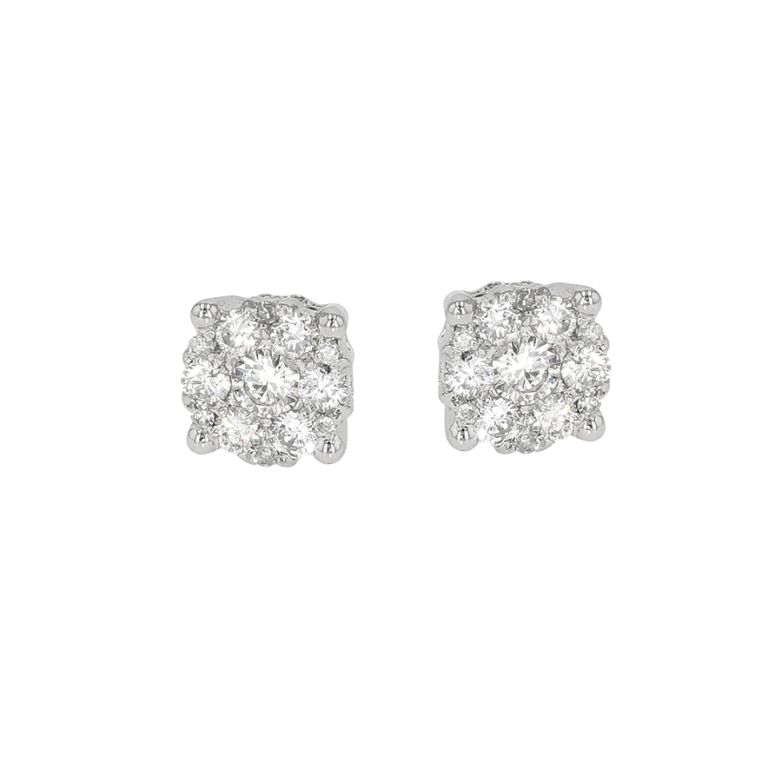 Earrings diamonds 0.44...