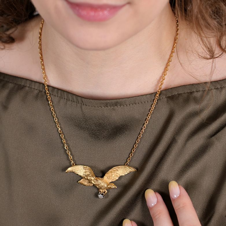Vintage eagle necklace...