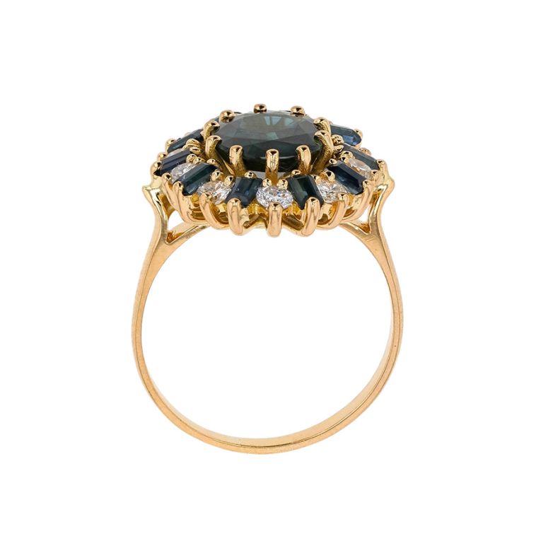 Ring sapphires 3 carats and...