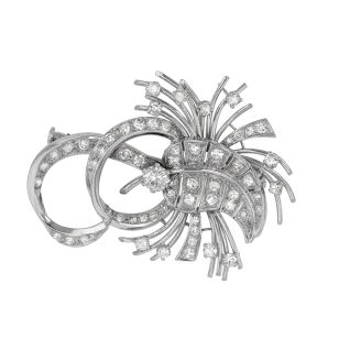Vintage brooch diamonds...
