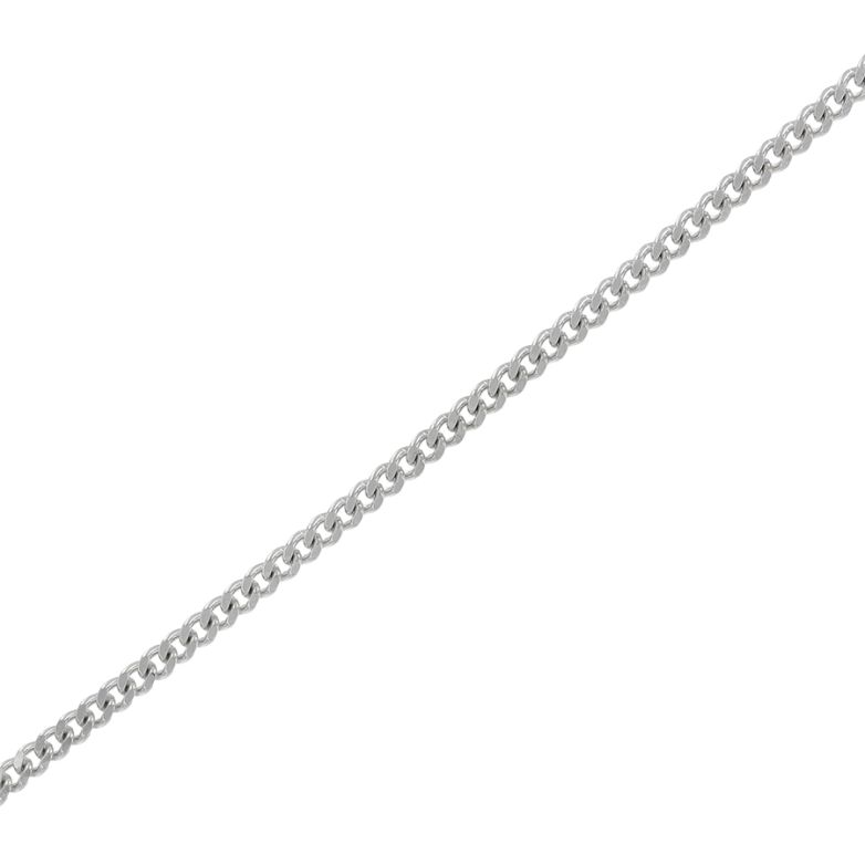 White gold gourmet chain 3.02g
