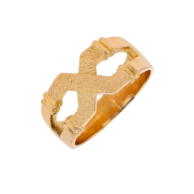 Yellow gold ring 7.96g