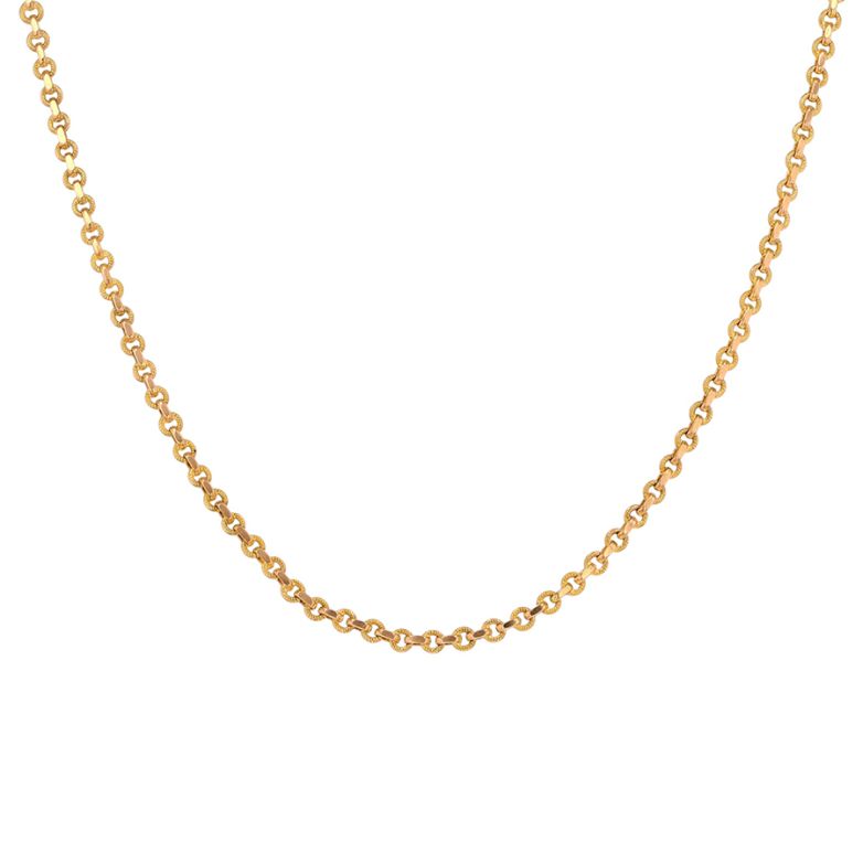 Fancy chain link yellow...
