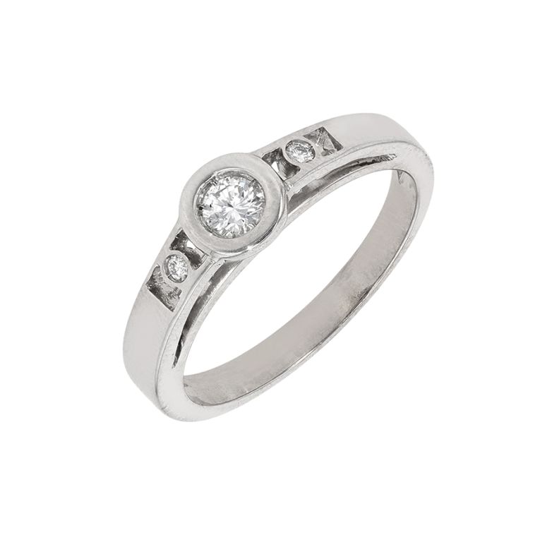 Diamond ring 0.21 carat...