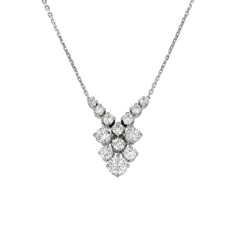 Necklace diamonds 1.87...