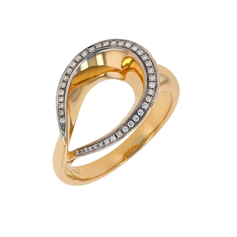 Diamond ring 0.18 carat...