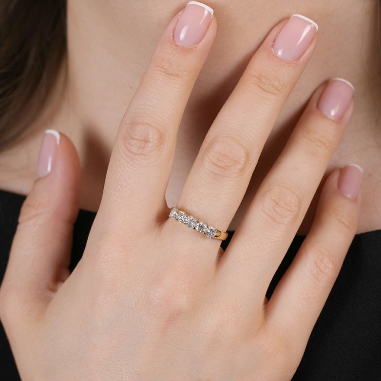 Diamond wedding band 0.80...