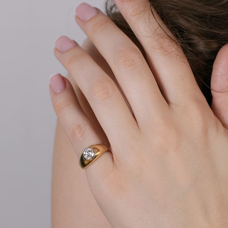 Diamond ring 0.57 carat 2...