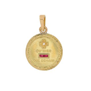 AUGIS love medal ruby 0.02...