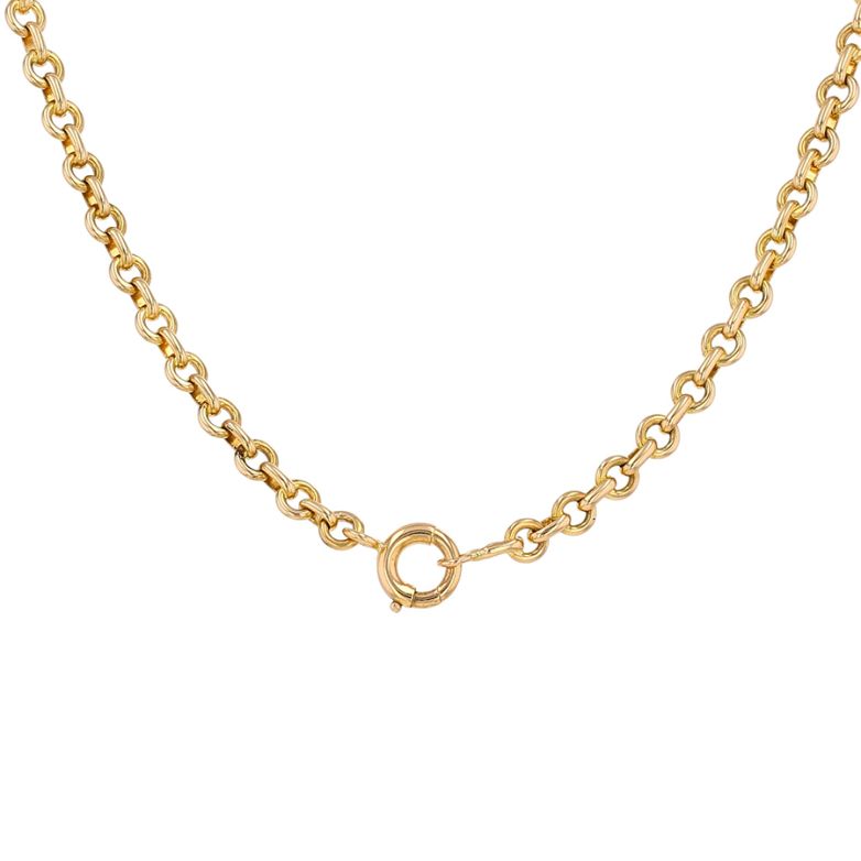 Fancy chain link yellow...