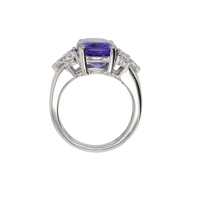 Bague tanzanite 6.38 carats...