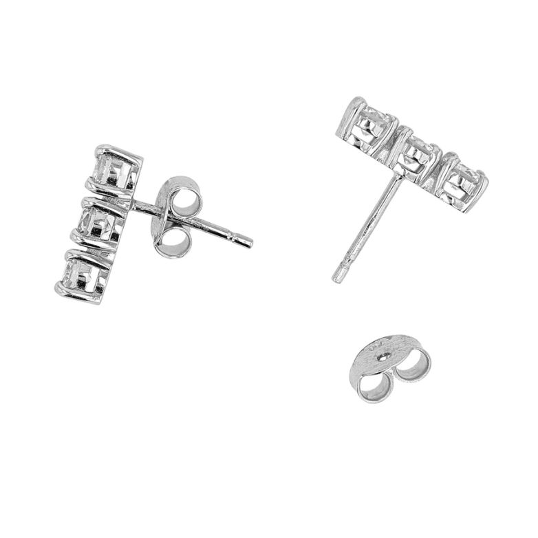 Earrings diamonds 1.05...