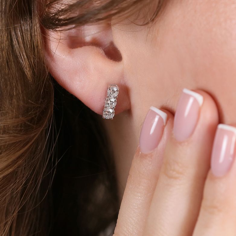Earrings diamonds 1.01...