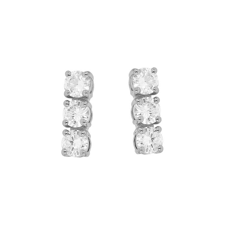 Earrings diamonds 1.01...