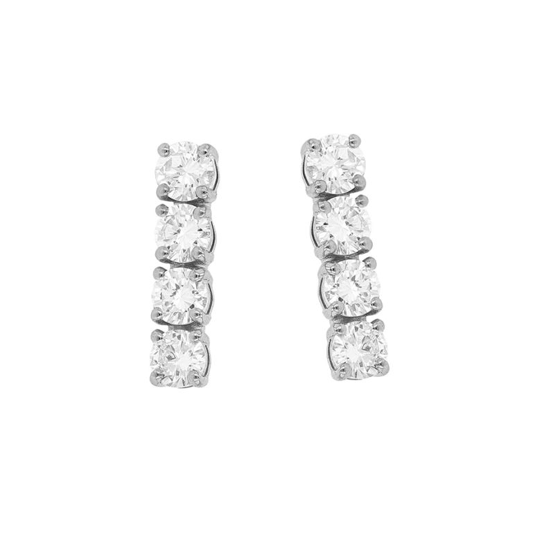 Earrings diamonds 1.42...