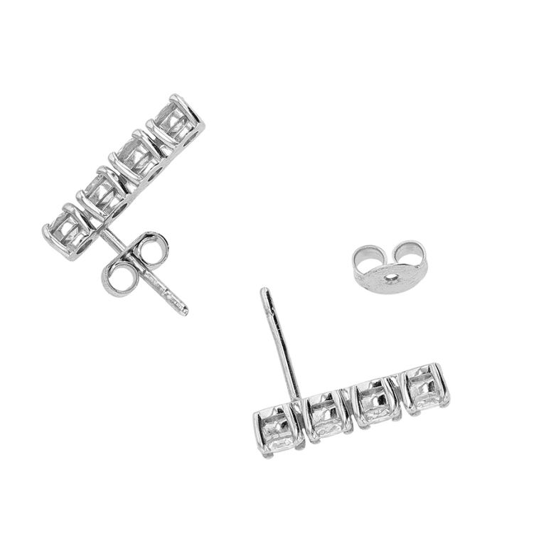 Earrings diamonds 1.42...