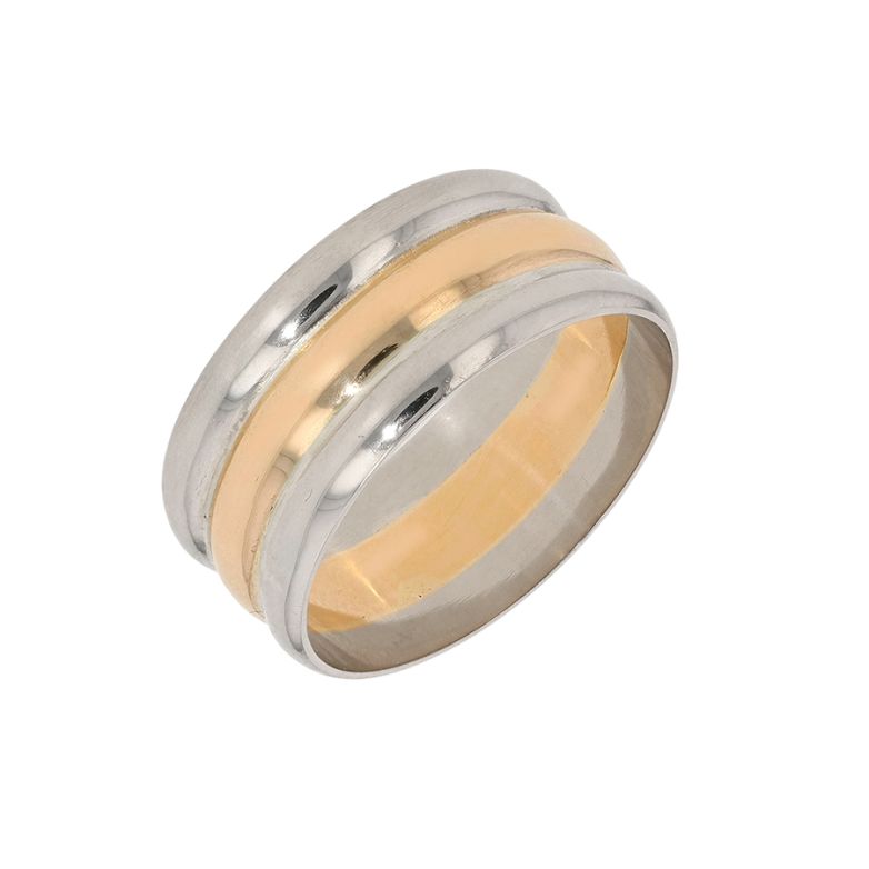 2-gold wedding band 7.42g