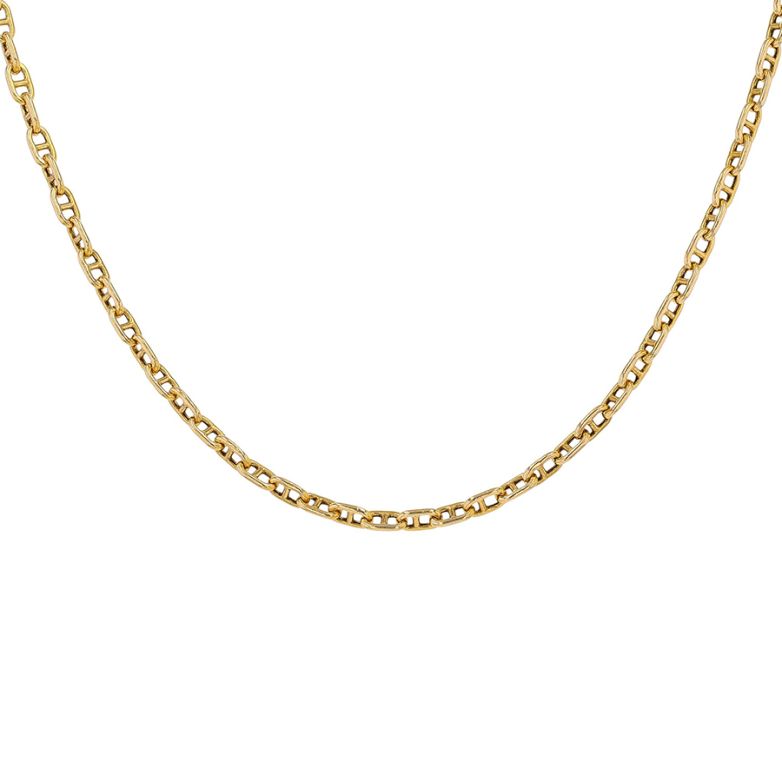Yellow gold navy chain 6.76g