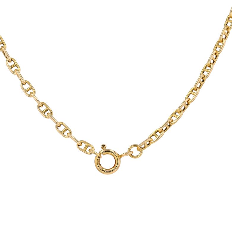 Yellow gold navy chain 6.76g