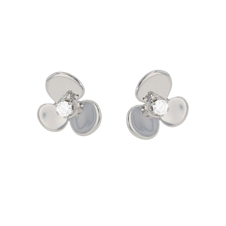 Earrings diamonds 0.04...