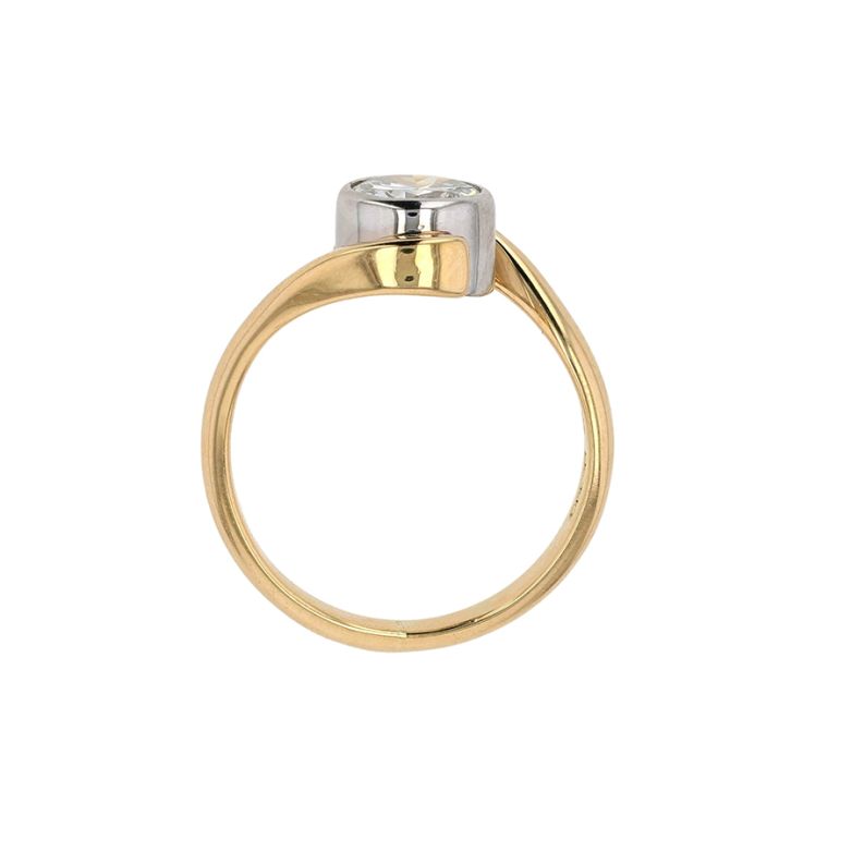 Vintage diamond ring, 0.88...