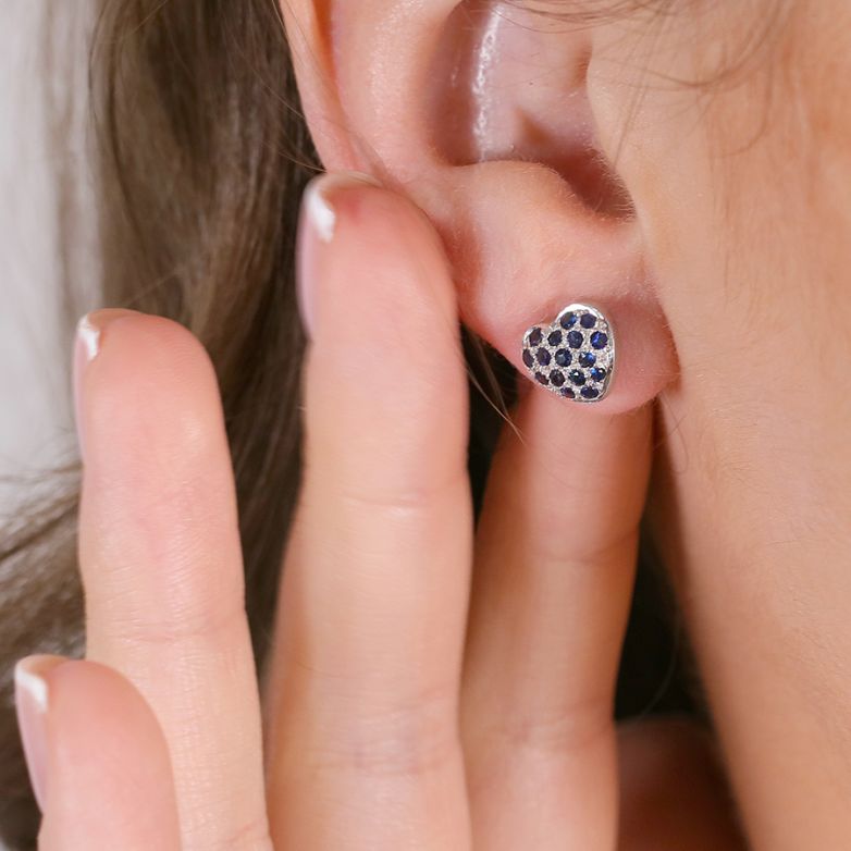 Boucles d'oreilles coeurs...