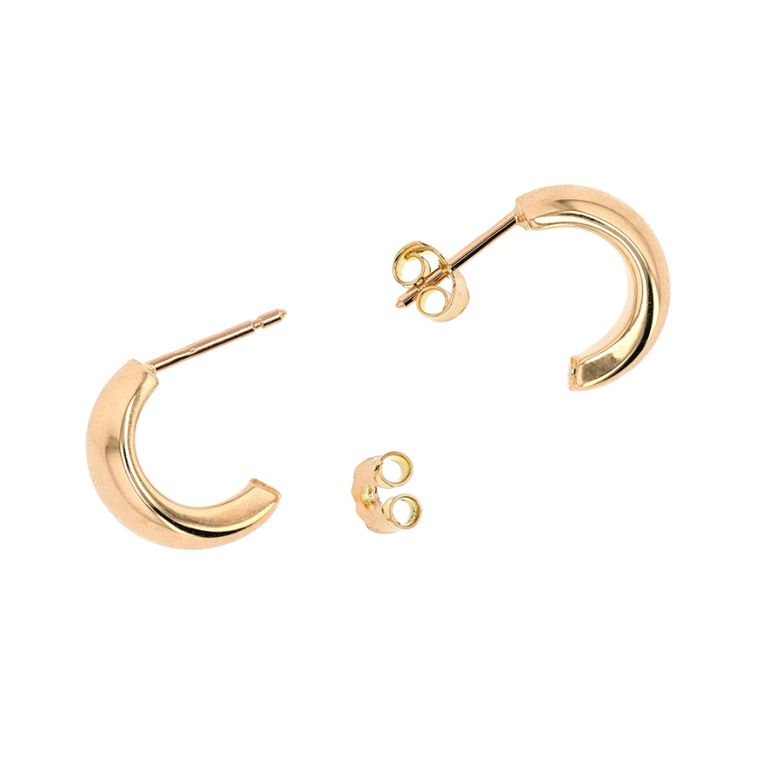 Boucles d'oreilles or jaune...