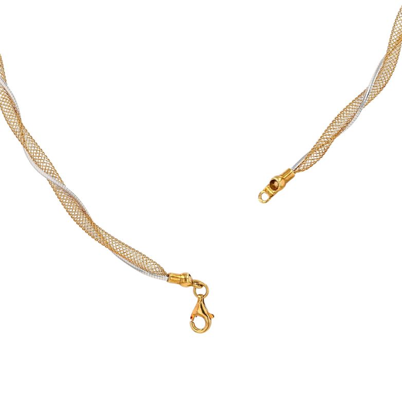 Necklace 2 golds 7.42g