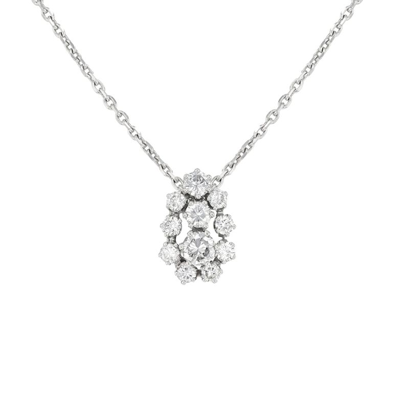 Necklace diamonds 0.98...