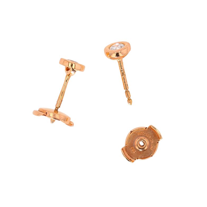 0.20-carat diamond earrings...