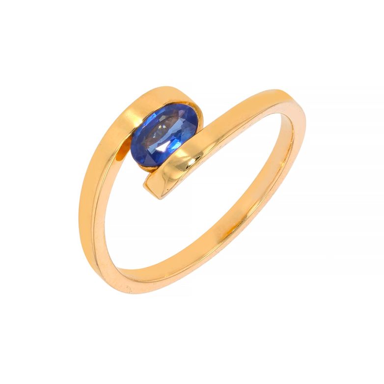 0.85-carat sapphire and...