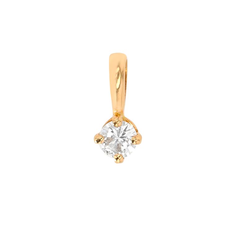 0.24-carat diamond pendant...