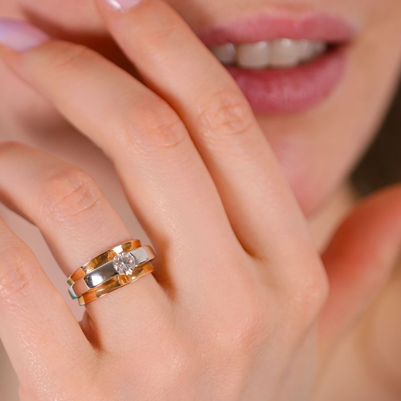 0.54-carat Diamond Ring,...