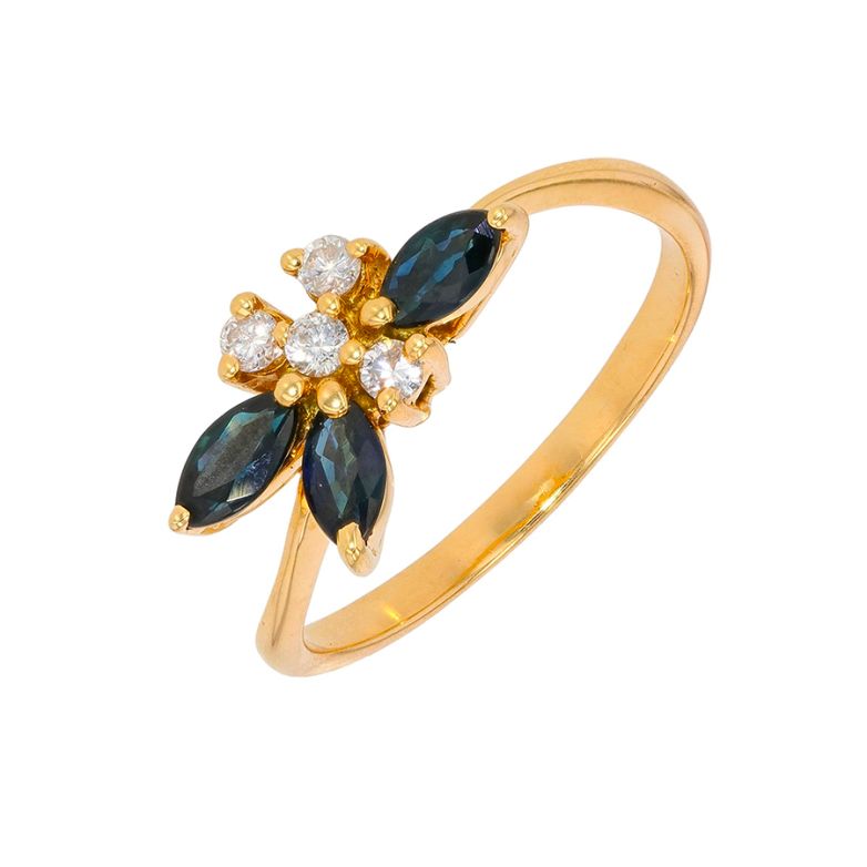 Ring with 0.60 carats of...