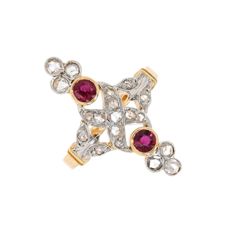 Vintage ring with a 0.44...