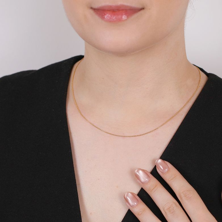 Yellow gold chain, 3.05g