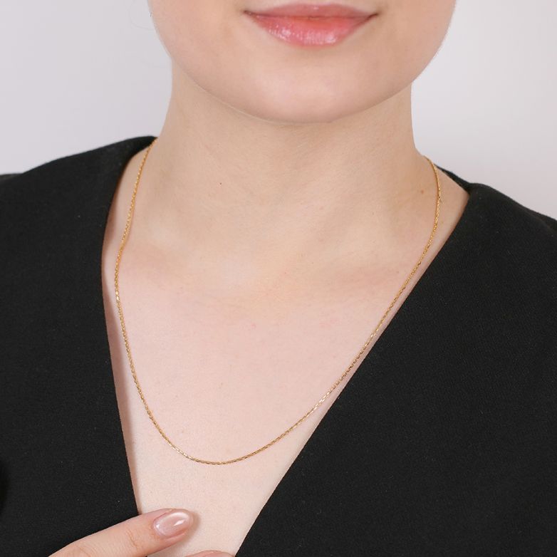 2.15g Yellow Gold Forçat Chain