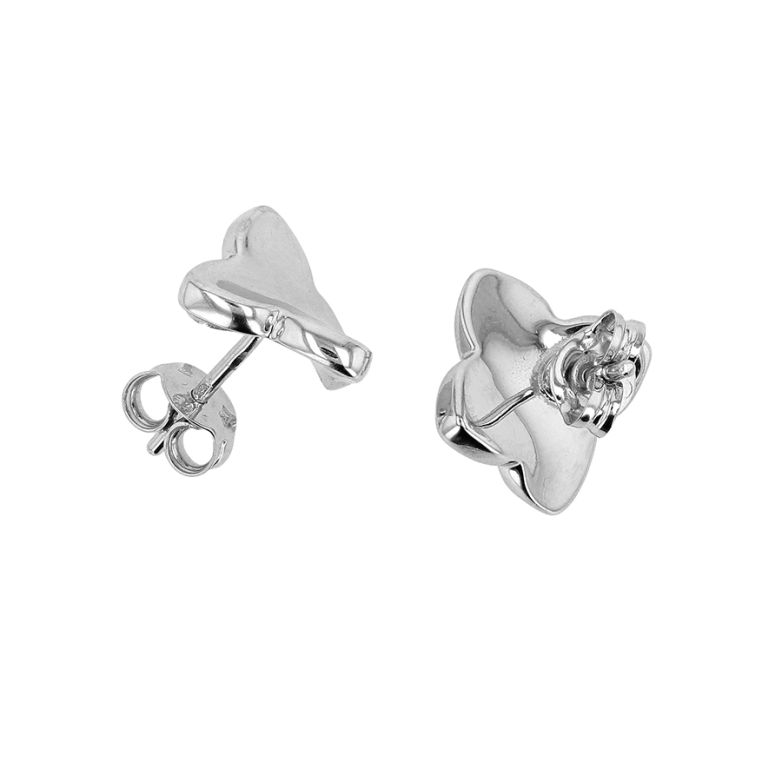 White Gold Earrings, 1.57g