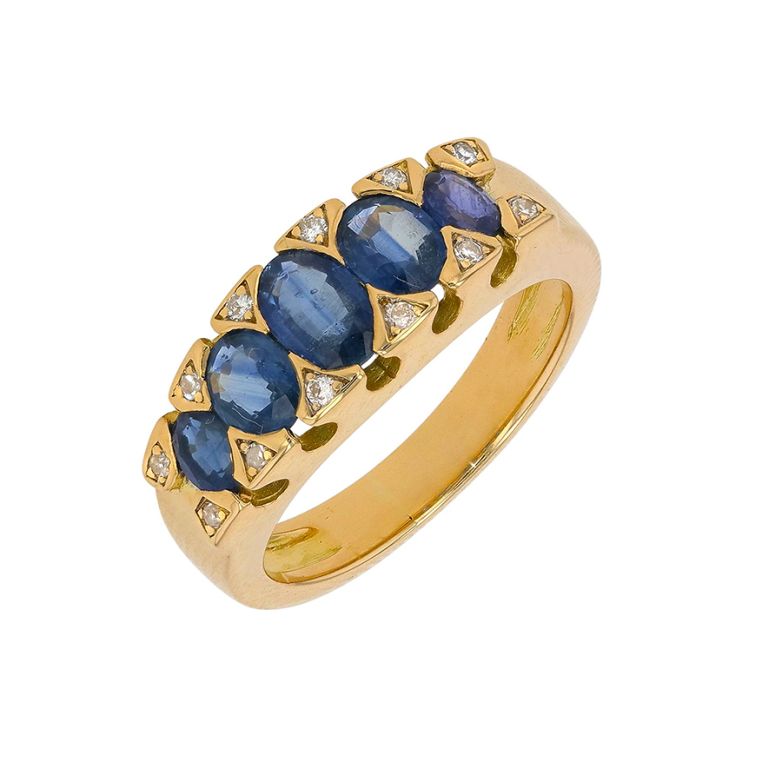 Ring with 1.53 carats of...