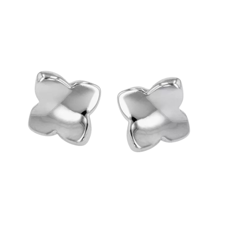 White Gold Earrings, 1.57g