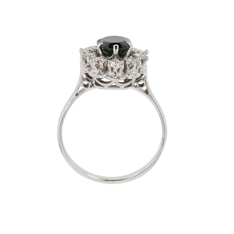 1.65 carat sapphire and...